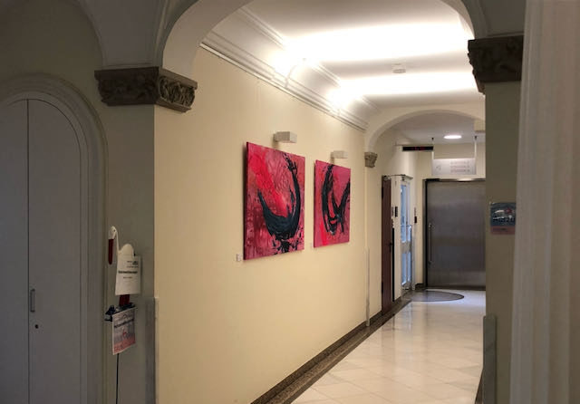 Ausstellung von Claudia Botz in der Klinik Dr. Geisenhofer