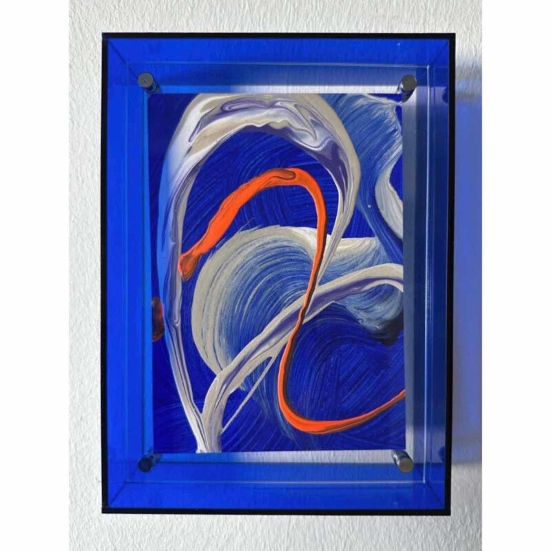 Abstrakte Kunst mit Schwung