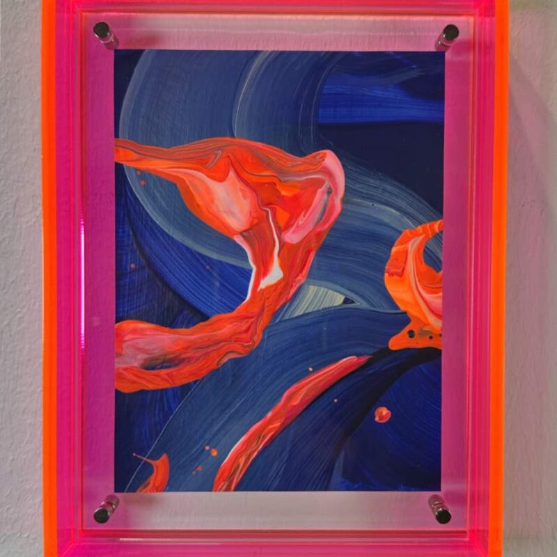 Geschenkidee Mini Abstrakte Kunst 