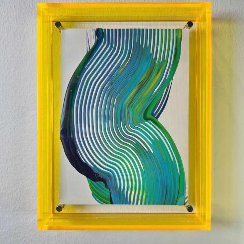 Mini Kunst in Gelb