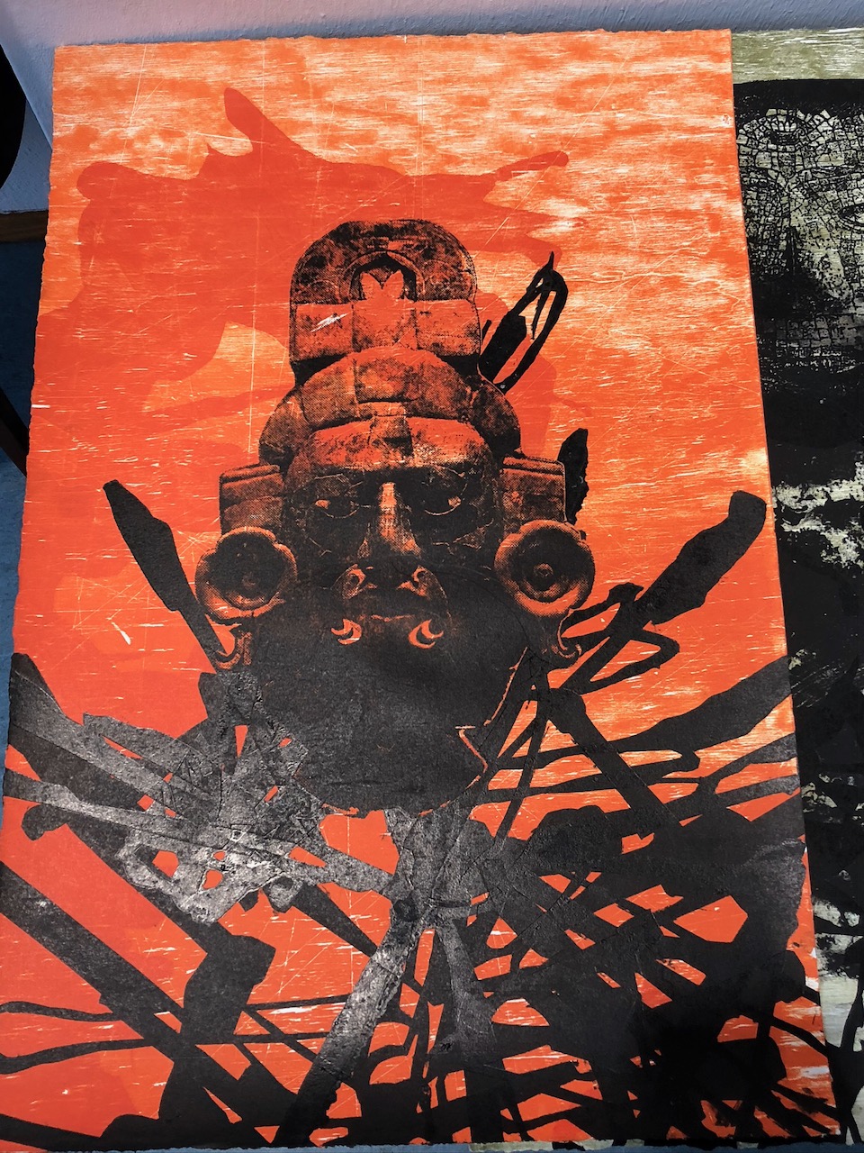 Lithografie von Chema Chino